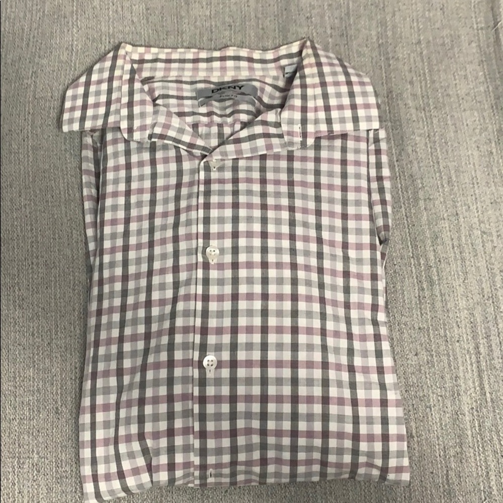 2/$10 DKNY Long Sleeved Shirt Size 16 32/33